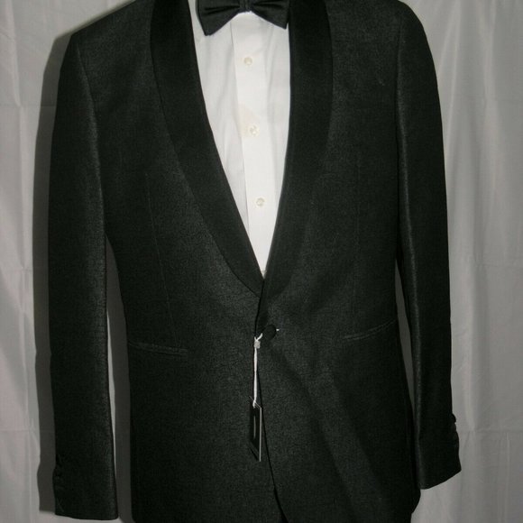 Michael Bastian One Button Shawl Collar Tuxedo 40L - Picture 4 of 11